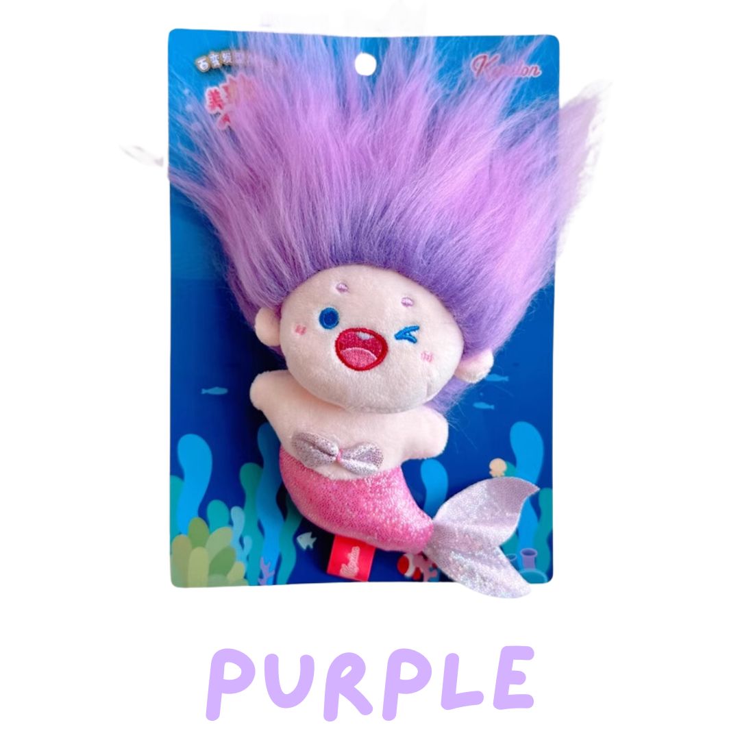 Mermaid Keychain (with hair clips) (SINGLES)