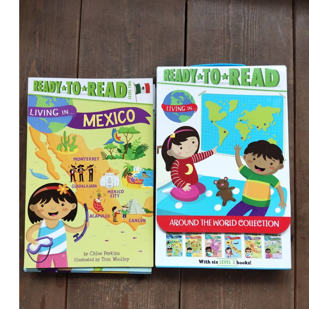 Ready to Read AROUND THE WORLD Level 2 (6 books) box set