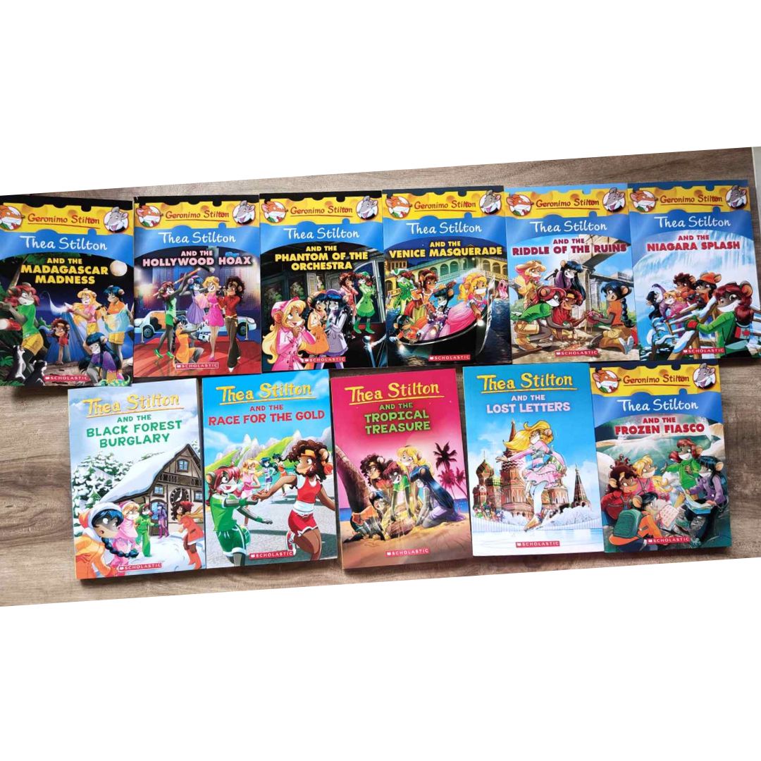 Thea Stilton 21-31 (11 books) brand new softcover, no box