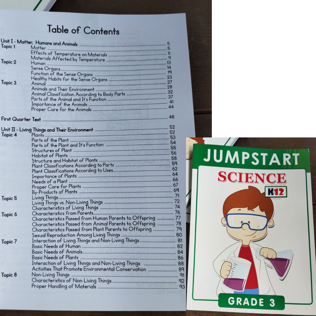Jumpstart (SCIENCE) Workbook - softcover - singles
