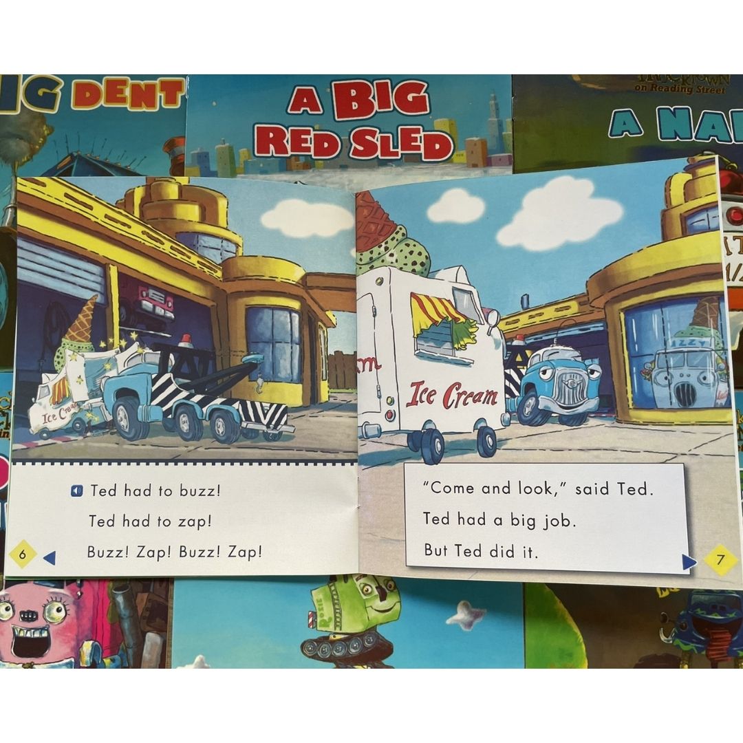 Jon Scieszka's Trucktown on Reading Street (36 books) brand new softcover, no box