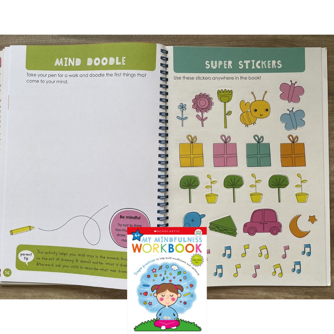 My Mindfulness / My Growth Mindset Workbook: Scholastic Early Learners (SINGLES) brand new Softcover, with SLIGHT DENTS on book cover
