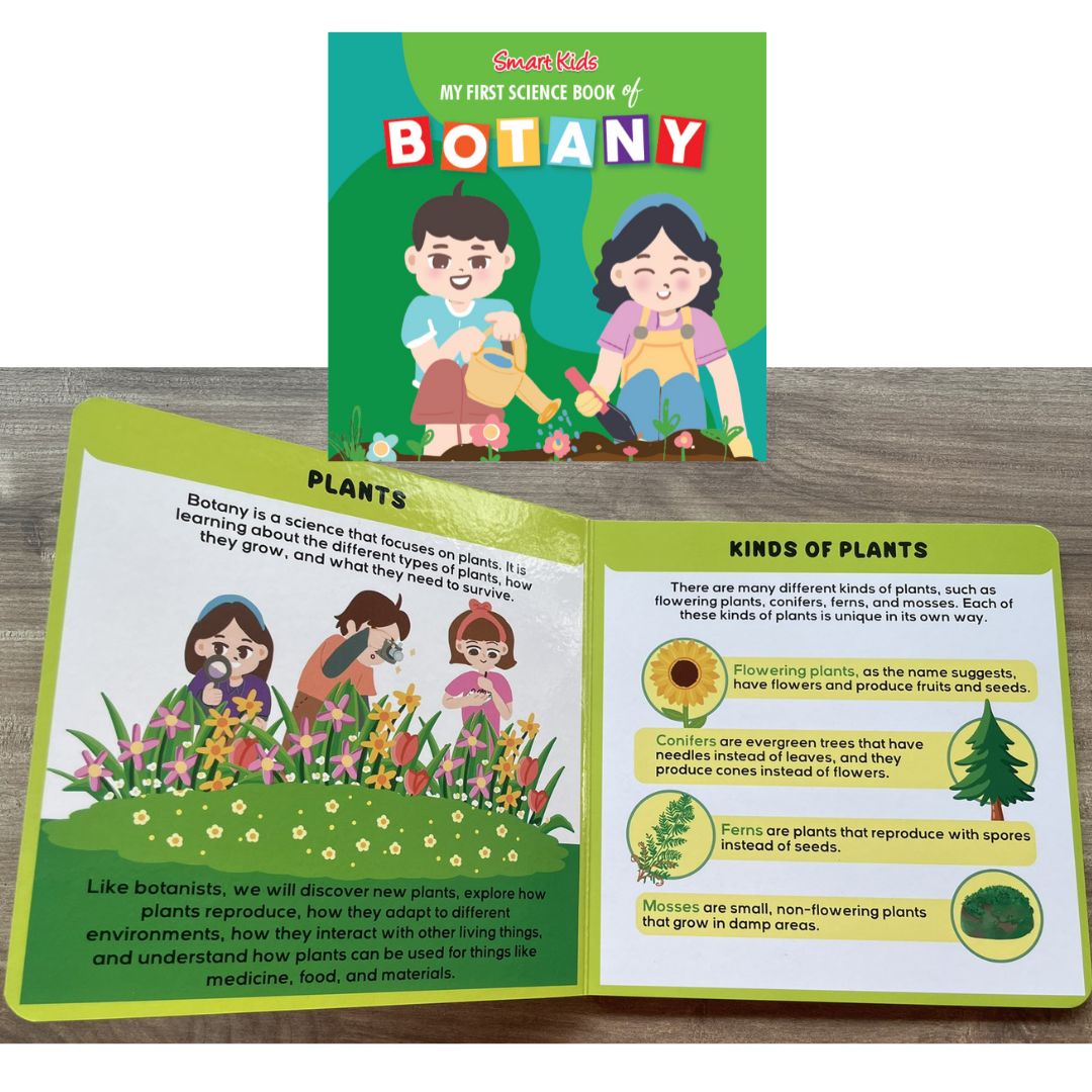 Smart Kids My First Science Book of ANATOMY / ASTRONOMY / BOTANY / ZOOLOGY (Board Book / SINGLES)
