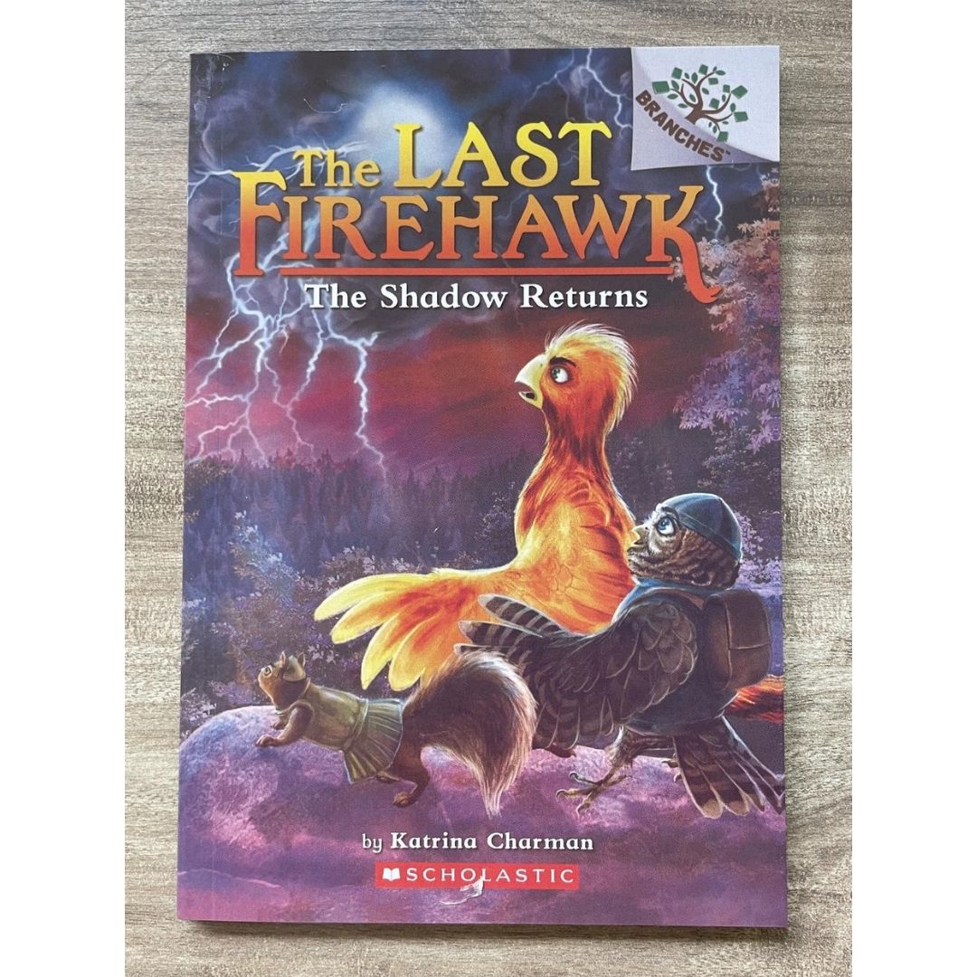 The Last Firehawk (12 books) brand new softcover, no box, with SLIGHT FOLDS on book covers and pages