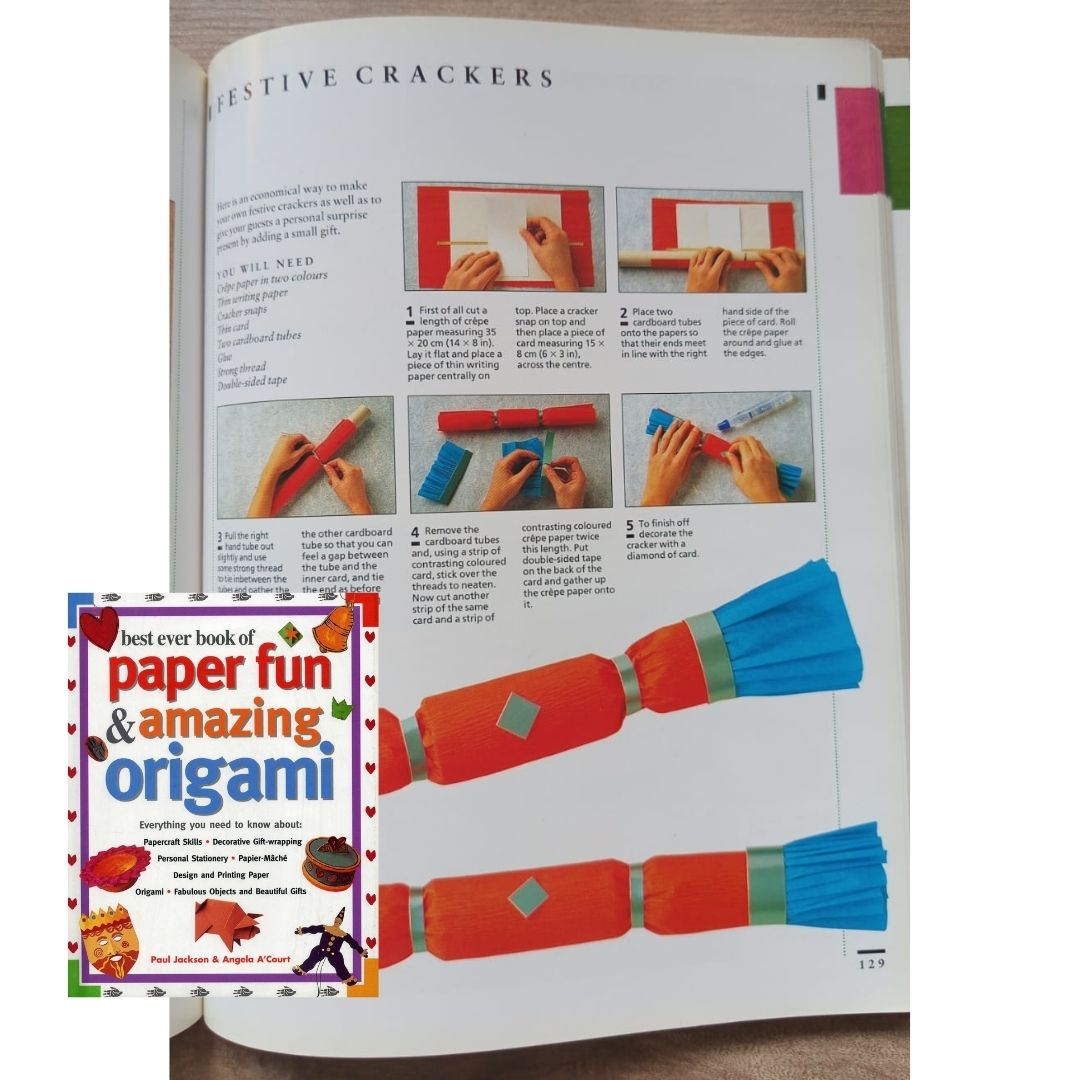 Best Ever Book of Paper Fun & Amazing Origami (USED book, softcover, with slight folds on book cover)