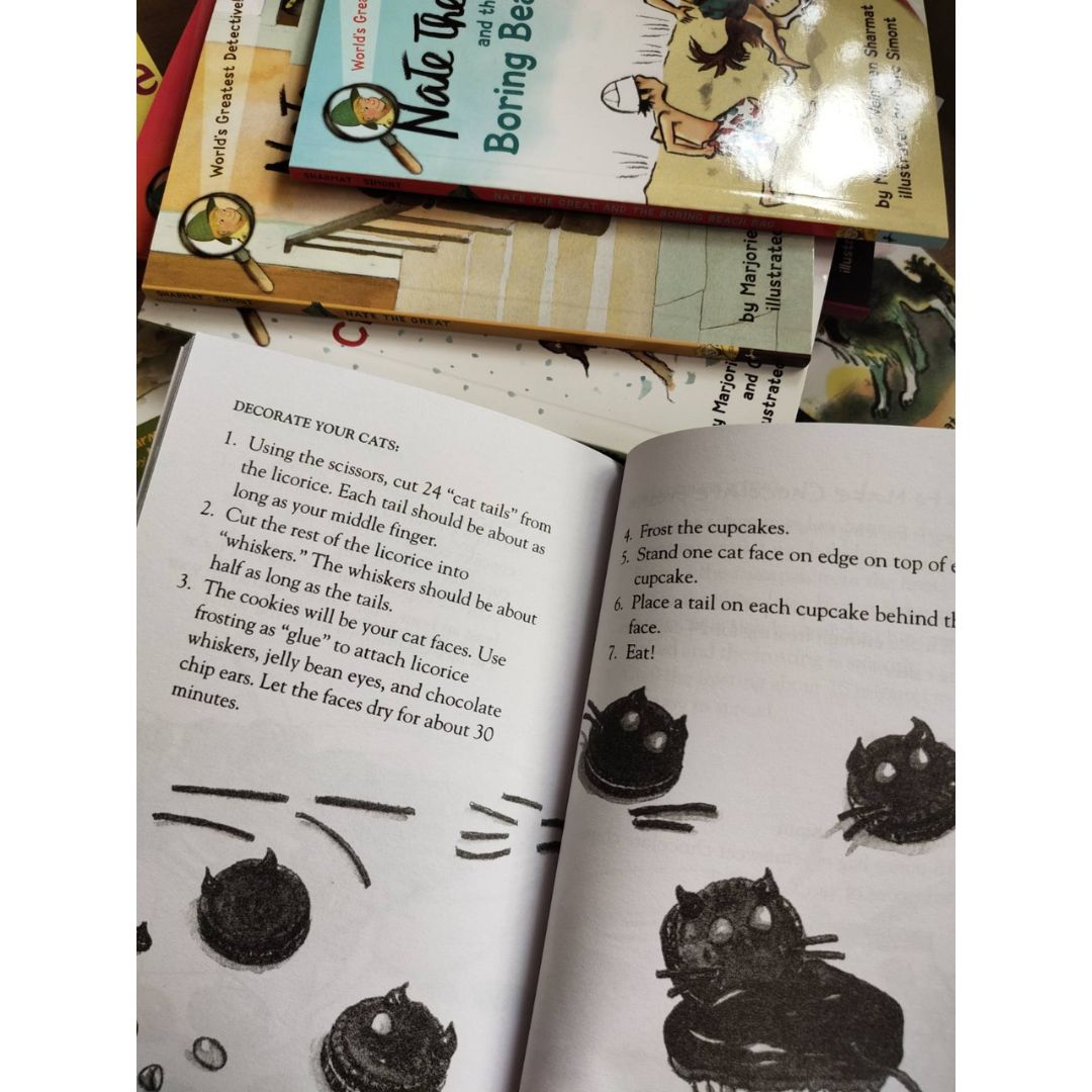 Nate the Great 30 books (softcover) BOX set - BOX with TEAR and DENTS