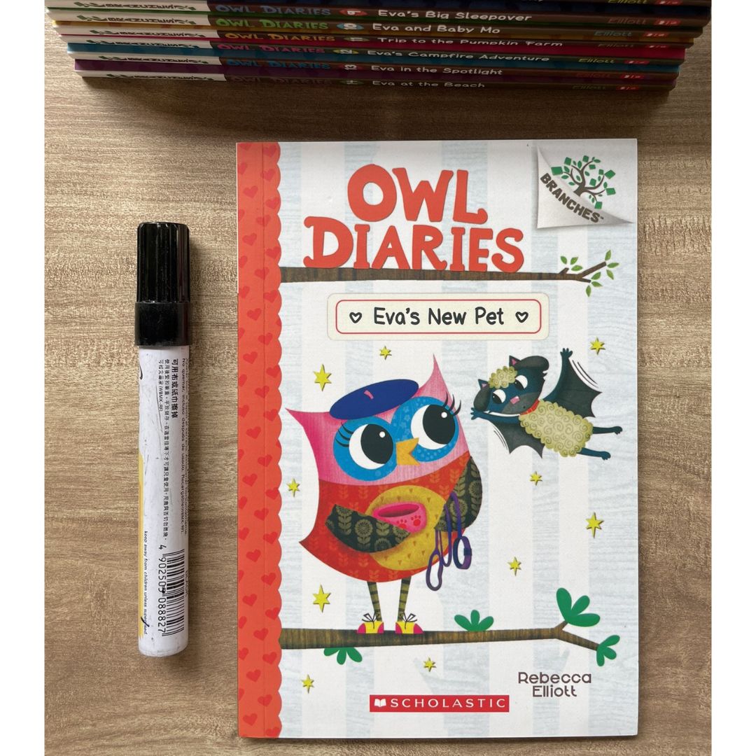 Owl Diaries #1-19 Collection (Pack of 19 books, brand new softcover, no box)
