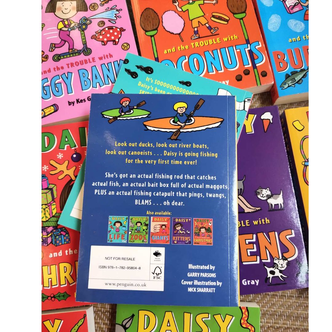 Daisy and The Trouble Collection (15 books) NO BOX, brand new softcover