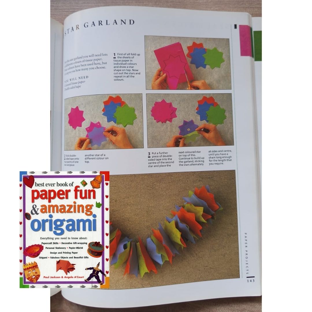 Best Ever Book of Paper Fun & Amazing Origami (USED book, softcover, with slight folds on book cover)