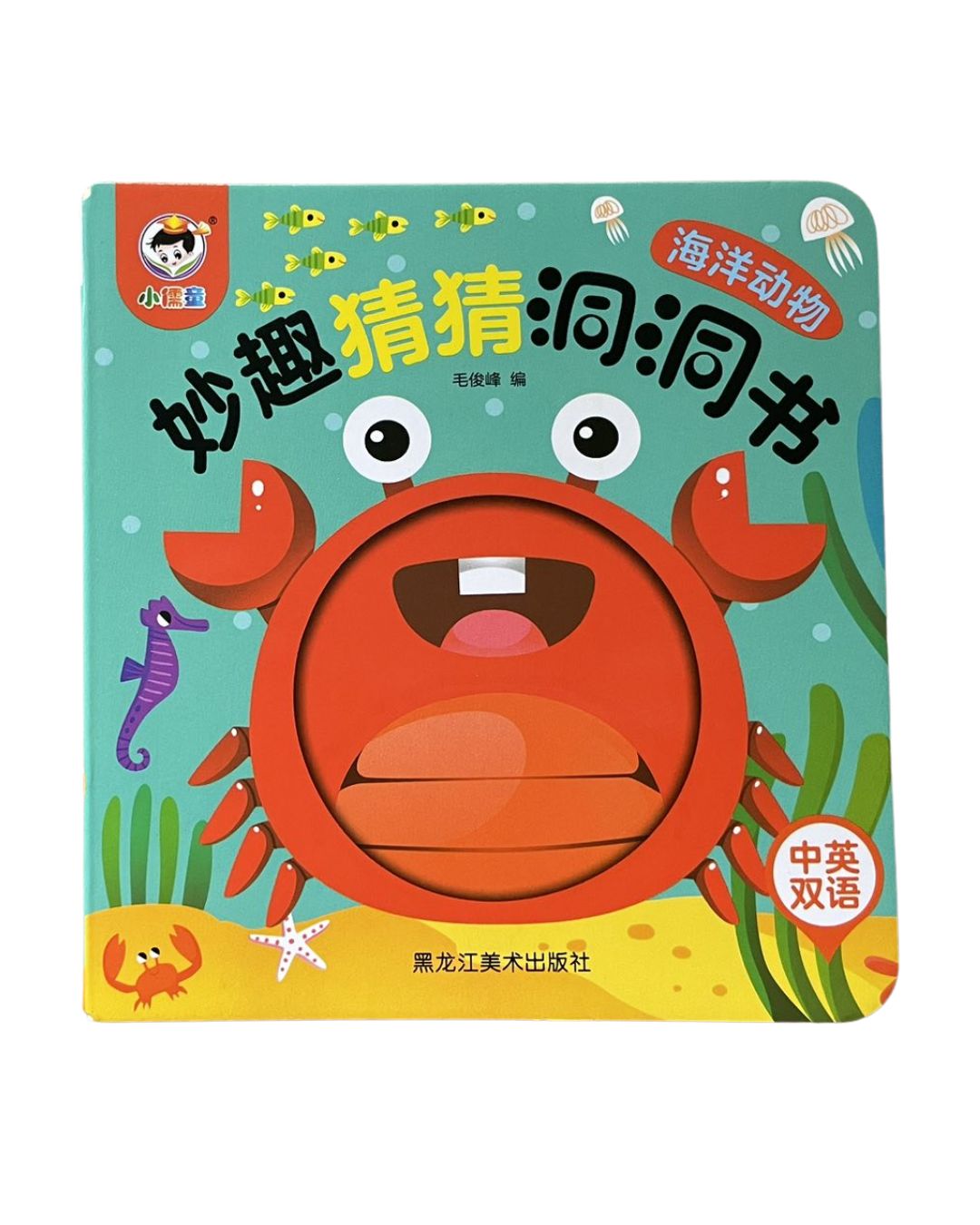 Peek-a-boo/ Peekaboo Board Book w/ Holes (SINGLES) Animals / Fruits and Vegetables / Sea Animals or Sea Creatures / Transportation Vehicles