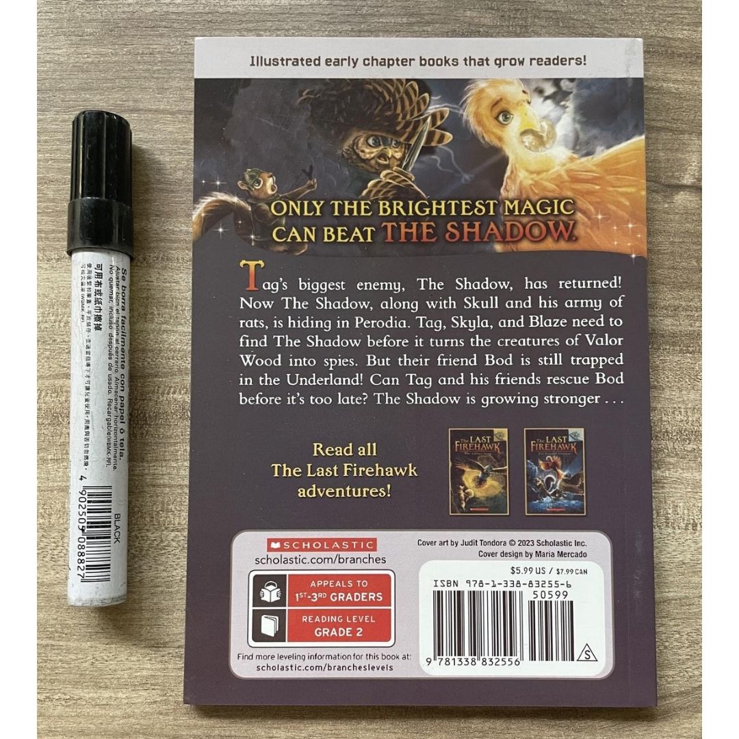 The Last Firehawk (12 books) brand new softcover, no box, with SLIGHT FOLDS on book covers and pages