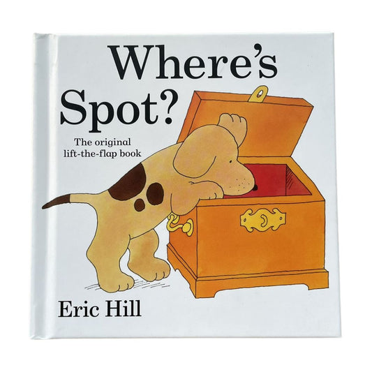 Where's Spot? (Lift-the-flap Book) Hardcover - with slight dents on book cover