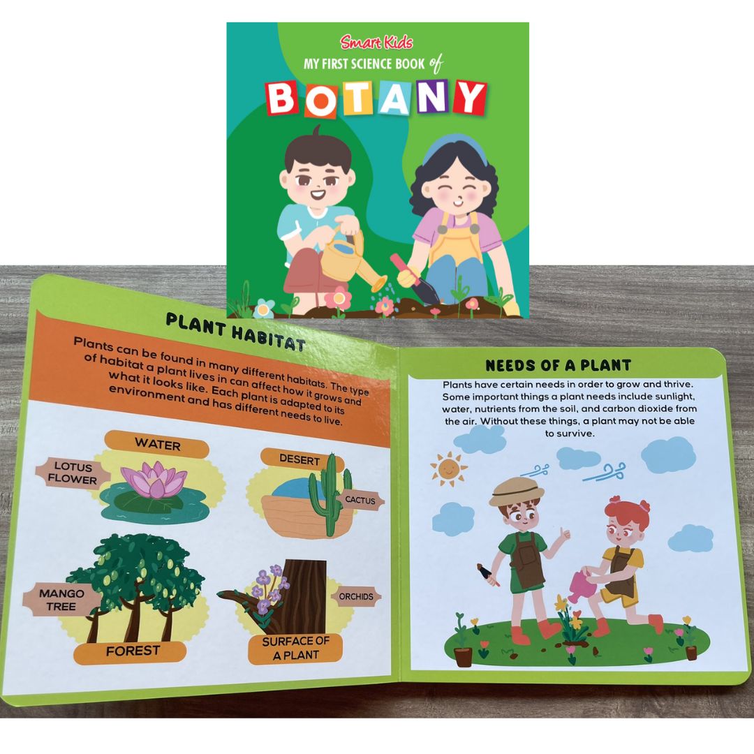 Smart Kids My First Science Book of ANATOMY / ASTRONOMY / BOTANY / ZOOLOGY (Board Book / SINGLES)