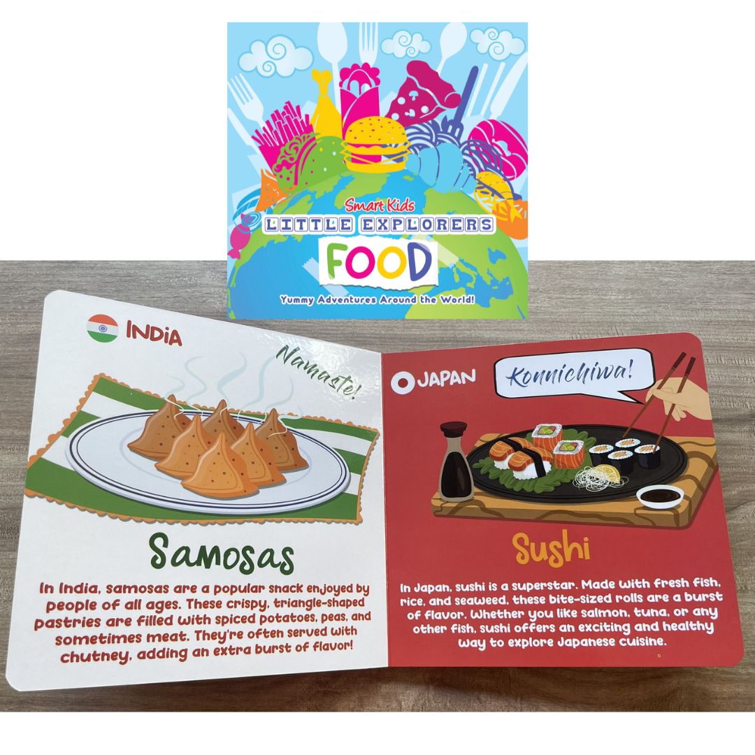 Smart Kids Little Explorers ANIMALS / FOOD / LANDMARKS / VEHICLES (Board Book / SINGLES)