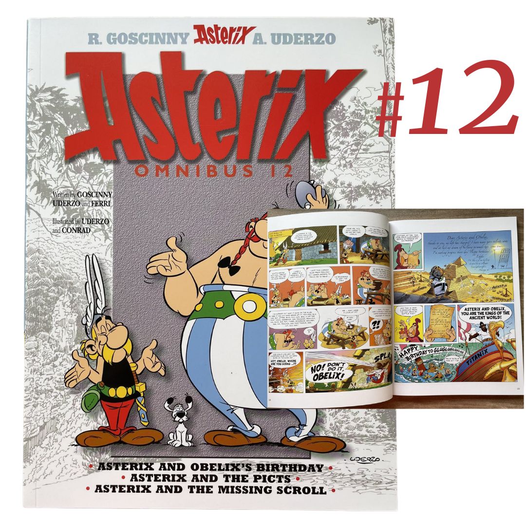 Asterix Omnibus (SINGLES) (3 stories, graphic comics, softcover)