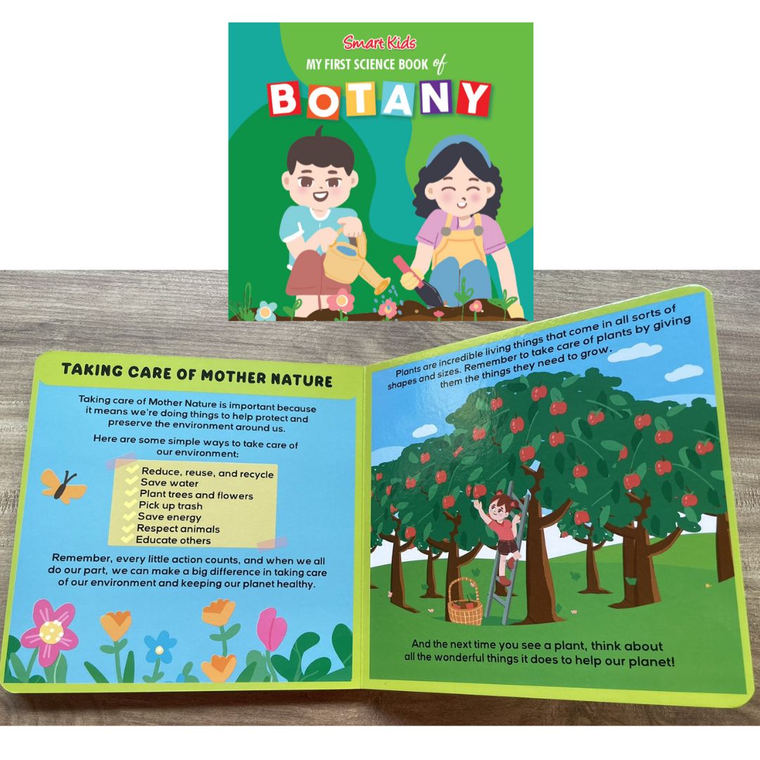 Smart Kids My First Science Book of ANATOMY / ASTRONOMY / BOTANY / ZOOLOGY (Board Book / SINGLES)