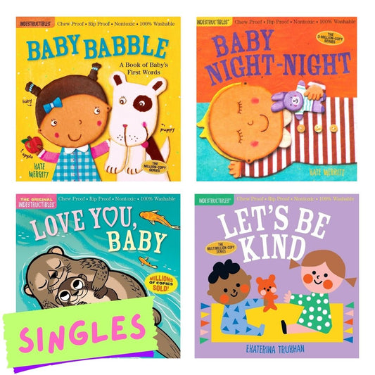 Indestructibles (Retail / Singles) Chew Proof · Rip Proof · Nontoxic · 100% Washable (Book for Babies)