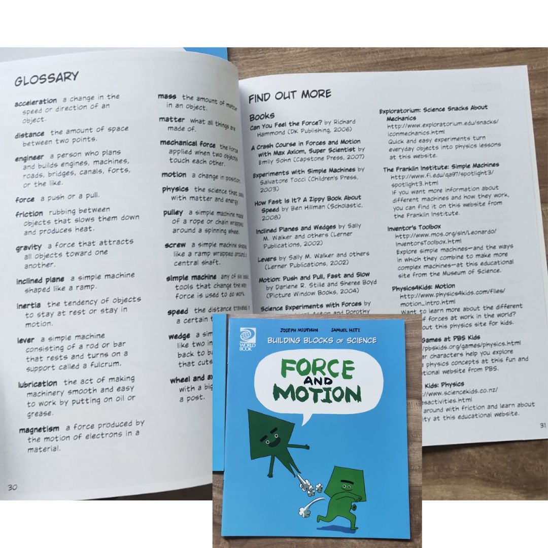 Building Blocks of Science, 32 brand new softcover books, no box