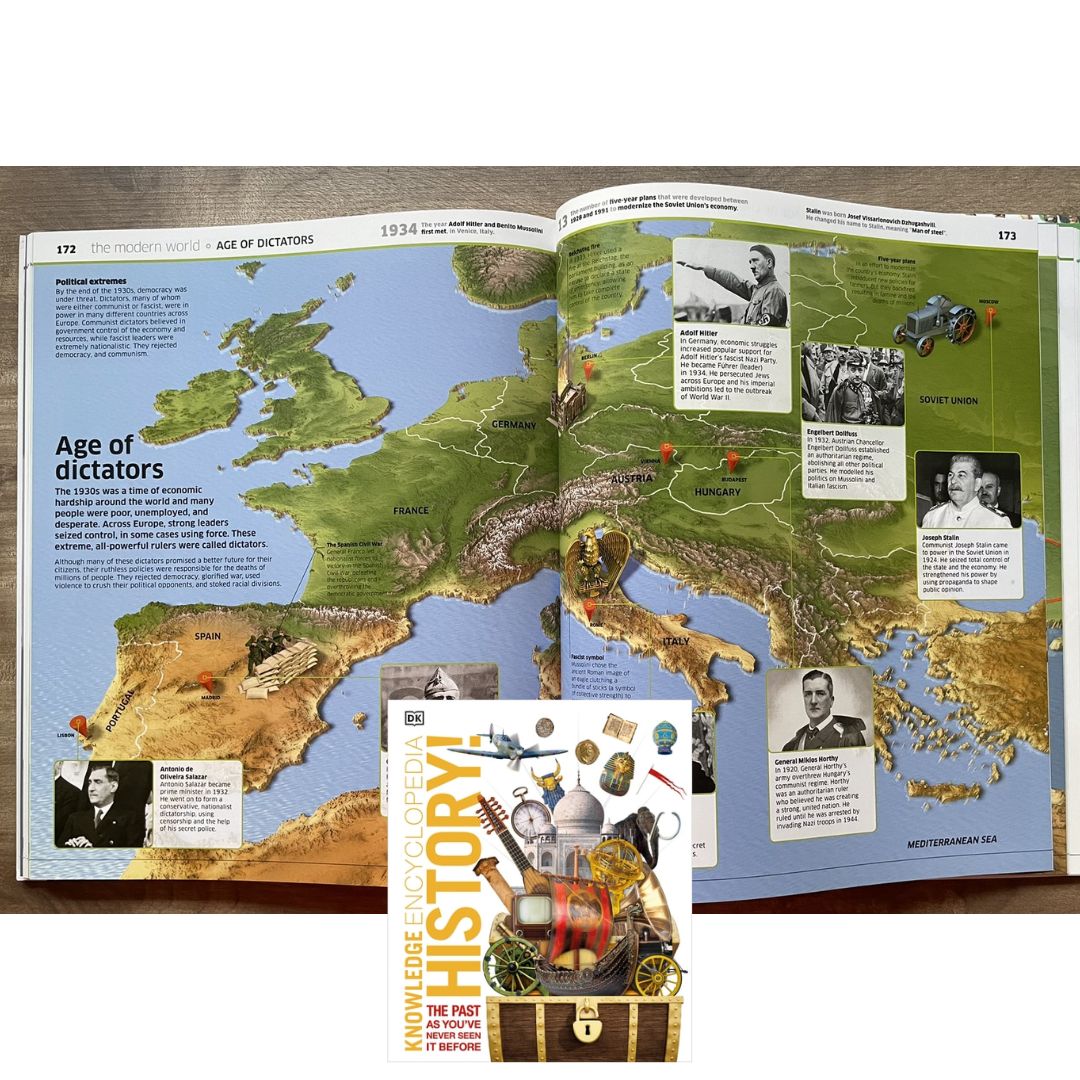 DK Knowledge Encyclopedia History!: The Past as You've Never Seen it Before (hardcover)