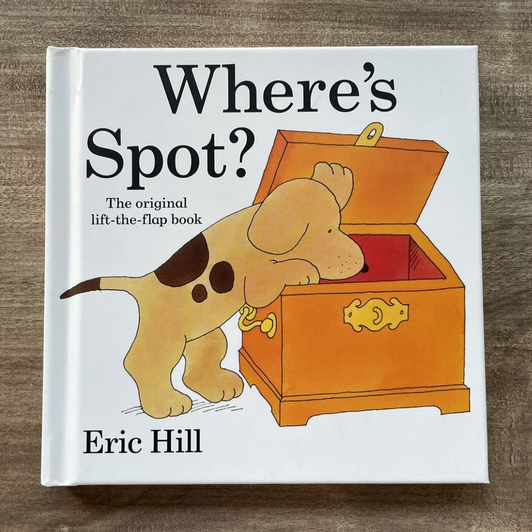 Where's Spot? (Lift-the-flap Book) Hardcover - with slight dents on book cover