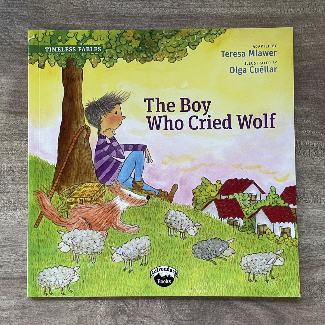 Timeless Tales Little Red Riding Hood // Timeless Fables The Boy Who Cried Wolf (SINGLES, brand new softcover, with SLIGHT DENTS on book cover)