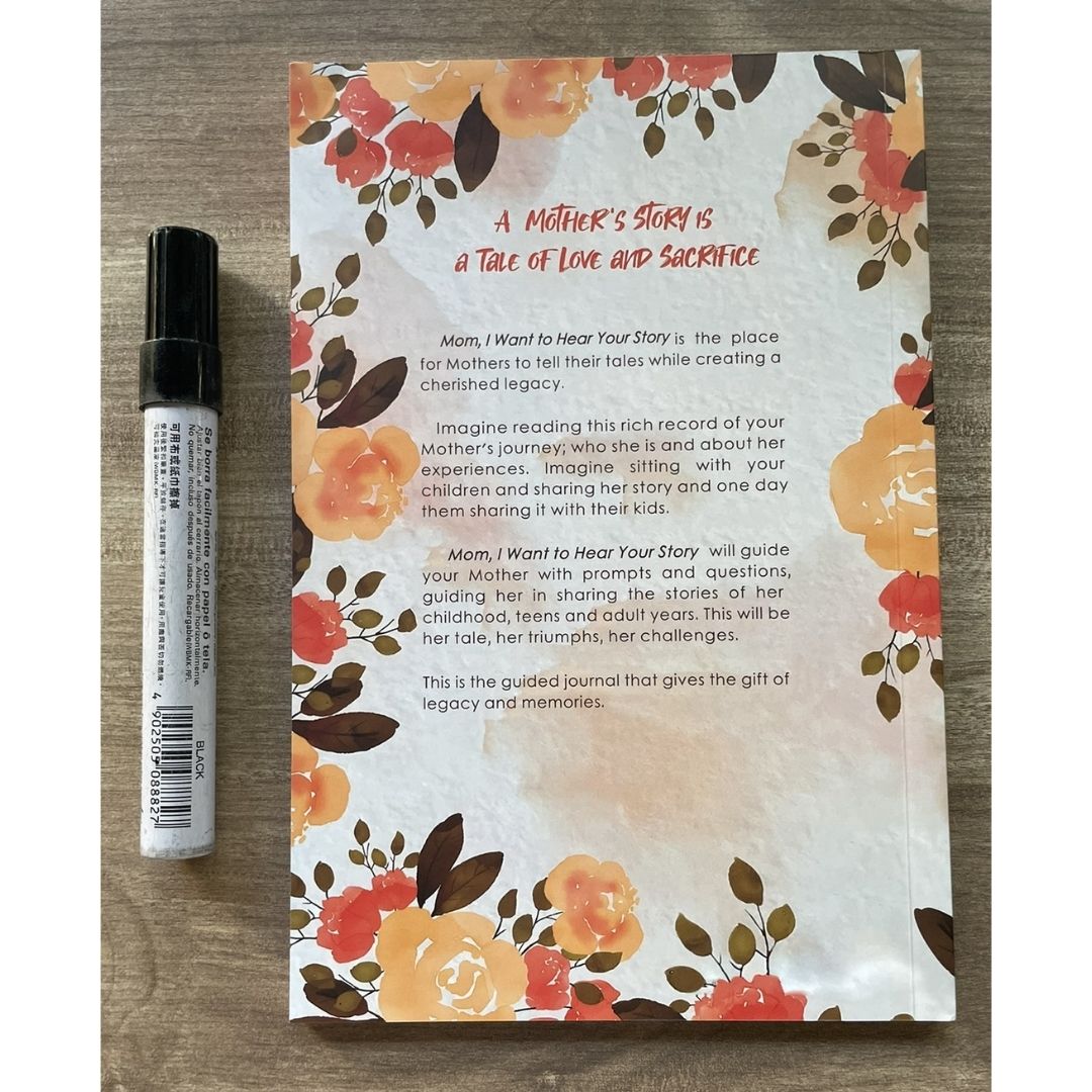I Want to Hear Your Story: Dad Mom Grandmother Grandpa Guided Journal to Share His / Her Life & Love (Hear Your Story Books) (Paperback) (With SLIGHT FOLDS on book cover)