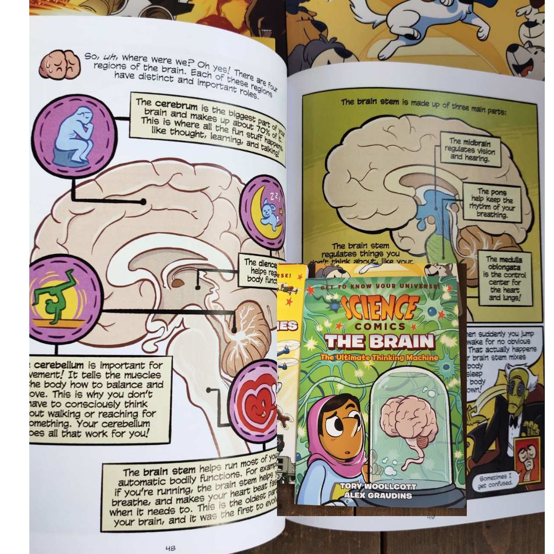 Science Comics (19 books, brand new softcover, no box)