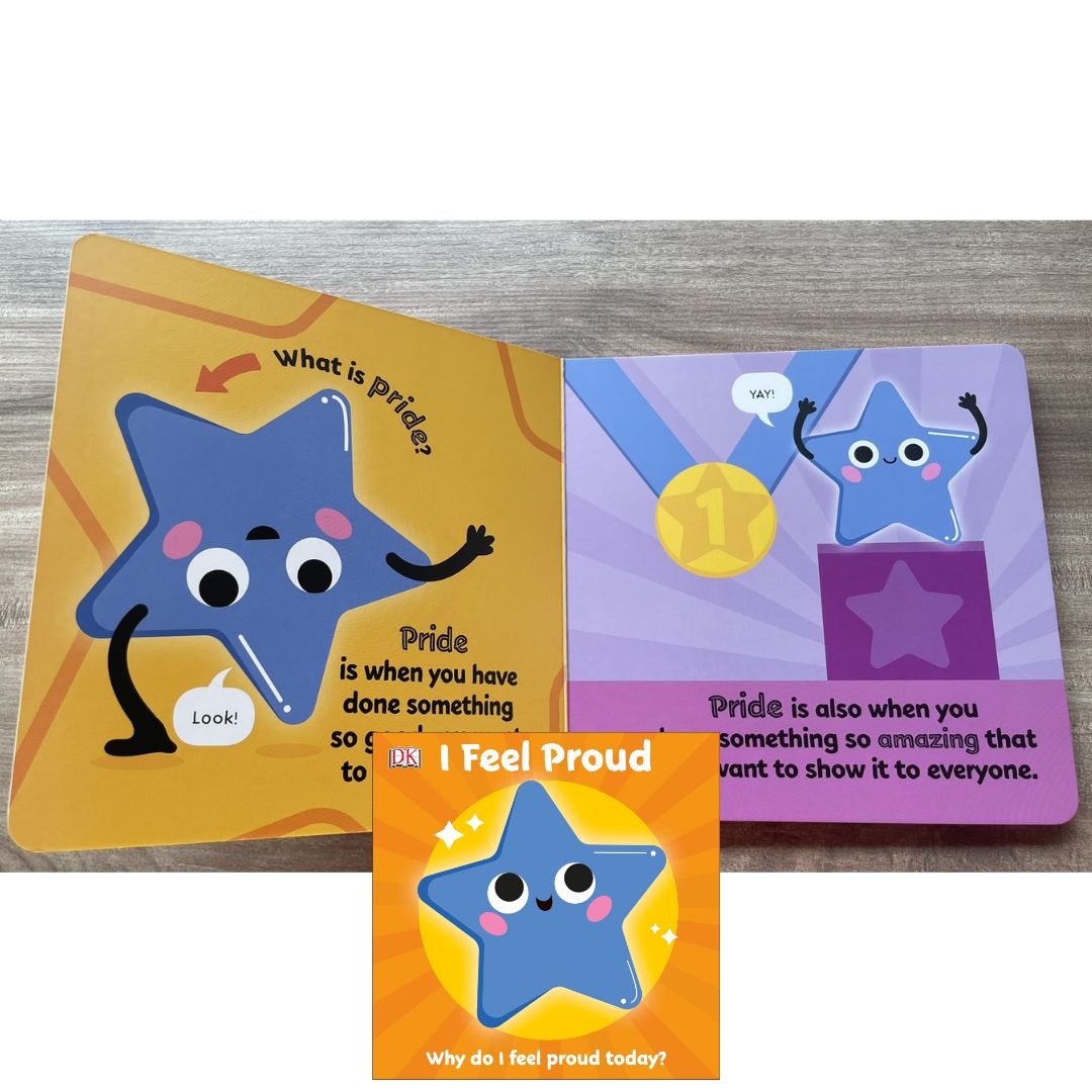 I Feel Brave // I Feel Proud (DK First Emotions) (SINGLES, brand new Board Book)