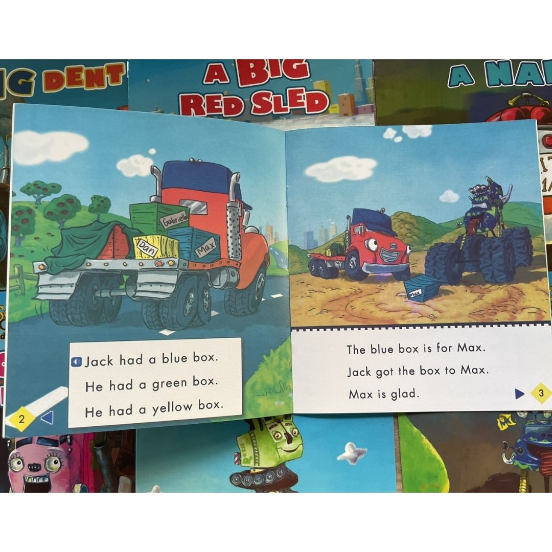 Jon Scieszka's Trucktown on Reading Street (36 books) brand new softcover, no box