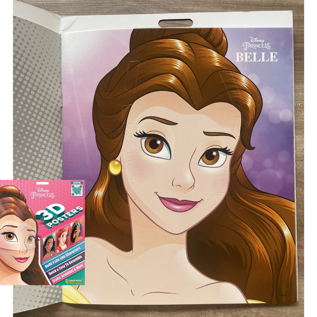 Disney 3D Pop Heads Posters (Marvel / Princess) (SINGLES, softcover)