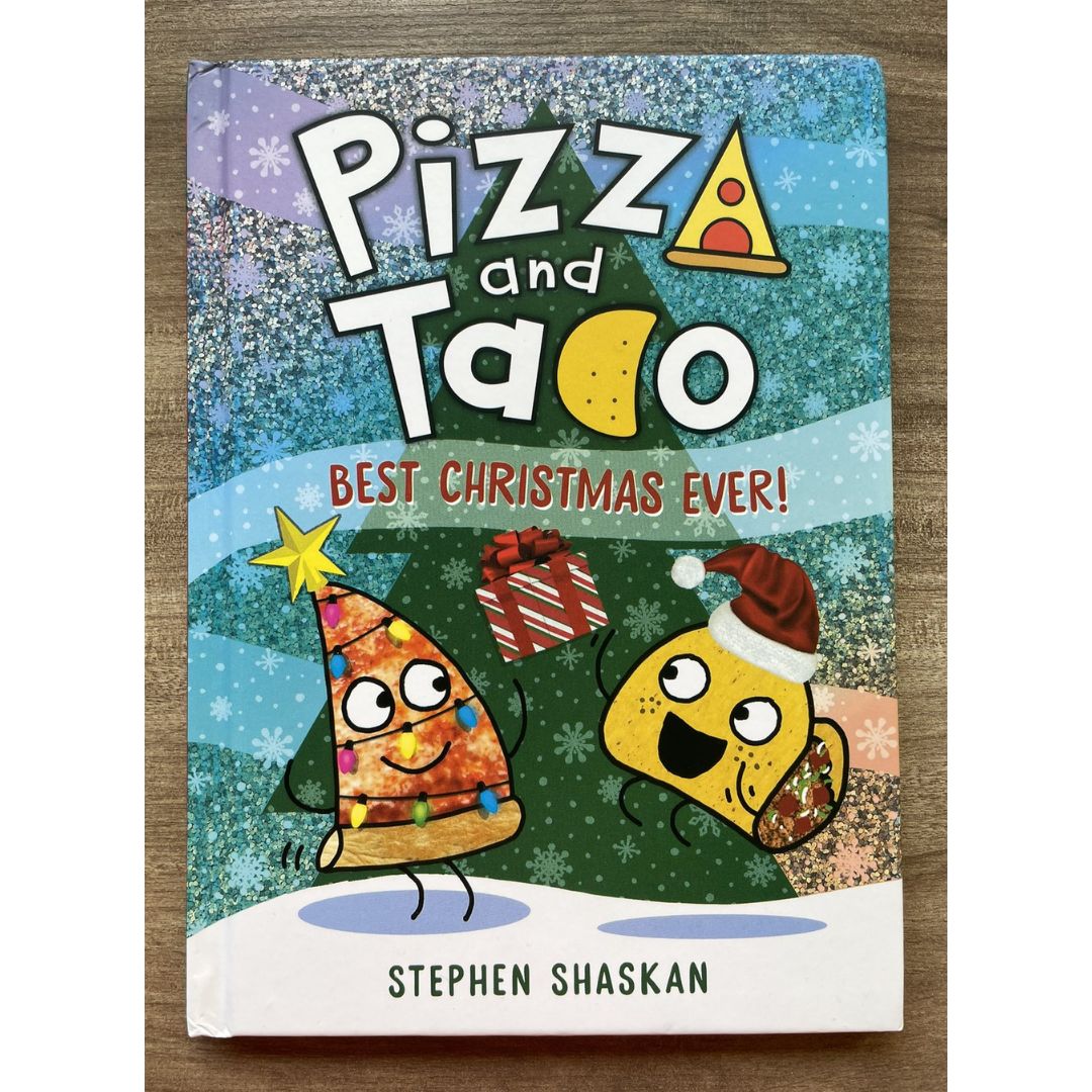 Pizza and Taco, Graphic Novel Series (8 Books) brand new hardcover, no box, with SLIGHT DENTS on book cover