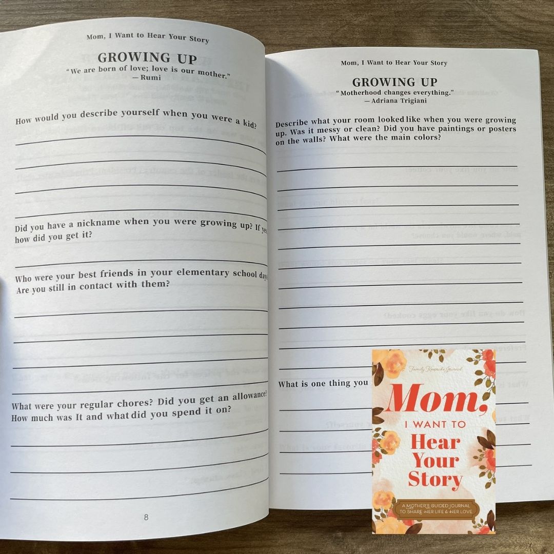 I Want to Hear Your Story: Dad Mom Grandmother Grandpa Guided Journal to Share His / Her Life & Love (Hear Your Story Books) (Paperback) (With SLIGHT FOLDS on book cover)