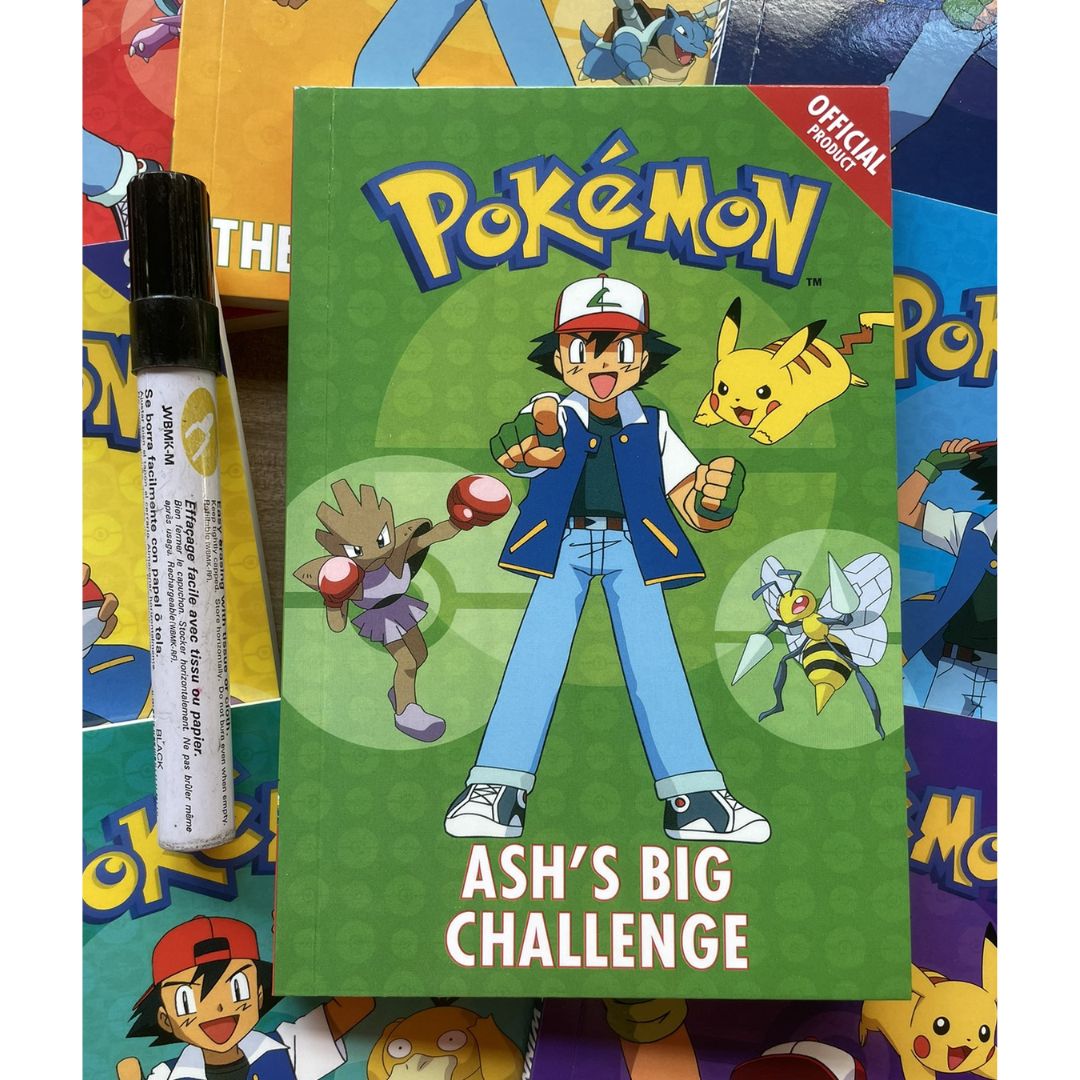 Pokemon (15 softcover books) box set - BOX with SLIGHT DENTS