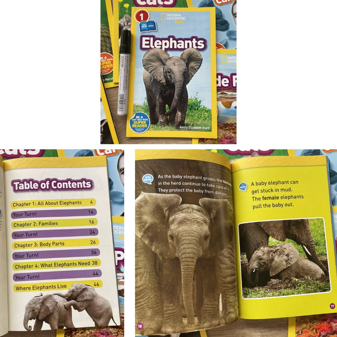 Level 1: NATGEO National Geographic Books for Kids (46 books)