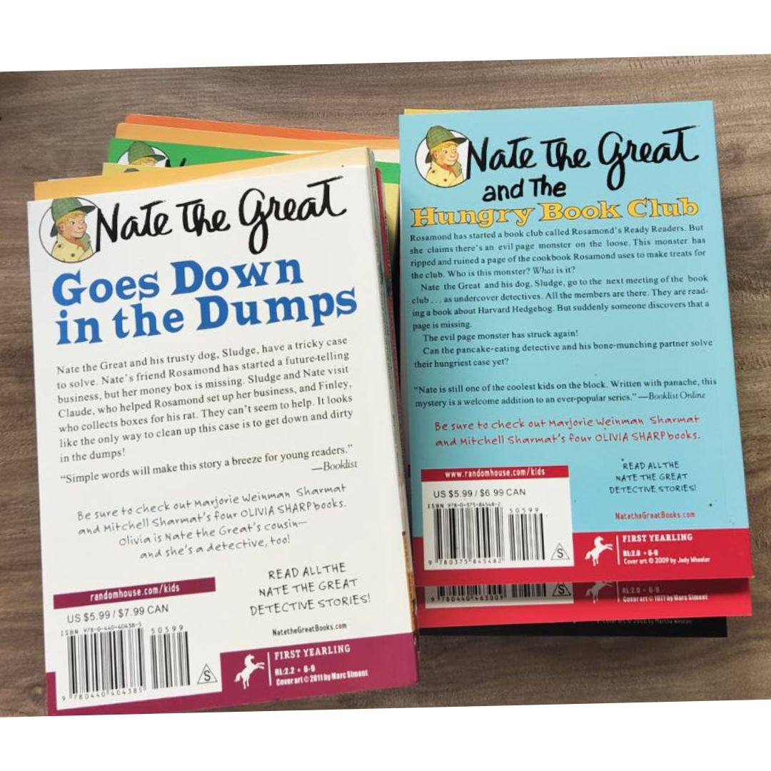 Nate the Great 30 books (softcover) BOX set - BOX with TEAR and DENTS