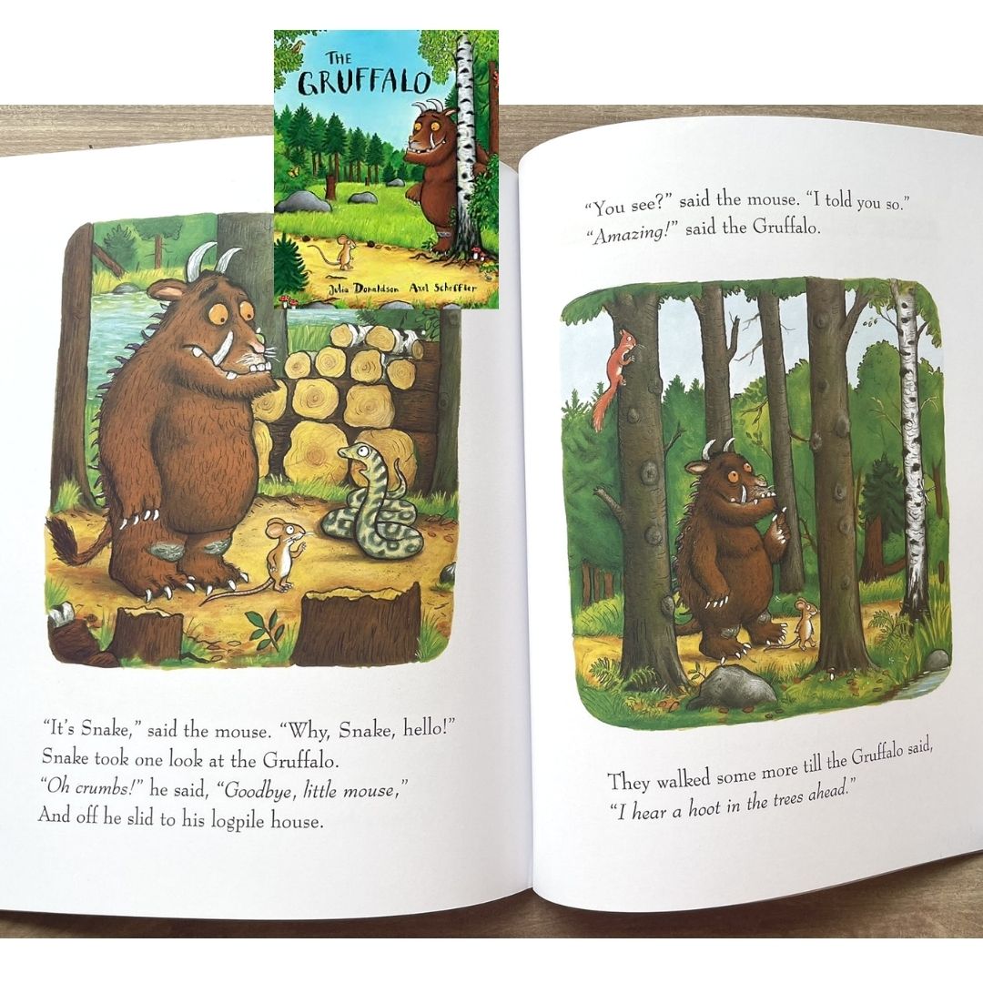 Julia Donaldson Set of 10 Books (NO BOX - Brand new softcover - sold as set of 10 books) - Gruffalo, Room on the Broom, Charlie Cook, Smartest Giant in Town, A Squash and a Squeeze