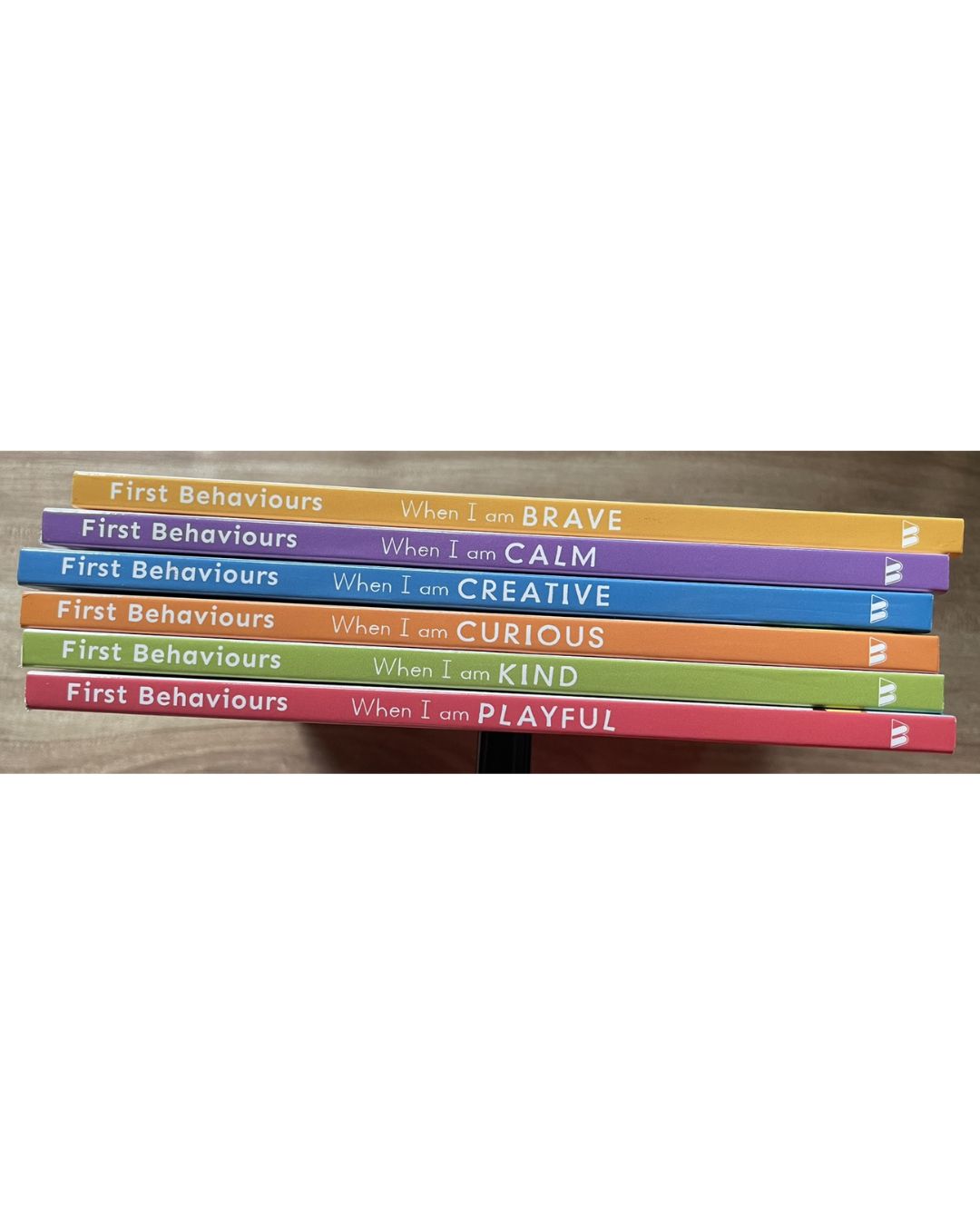 WHEN I FEEL Angry Happy Loved Sad Scared Surprised // WHEN I AM Brave Calm Creative Curious Kind Playful (First Behaviors) (6 Board Books) brand new, no box