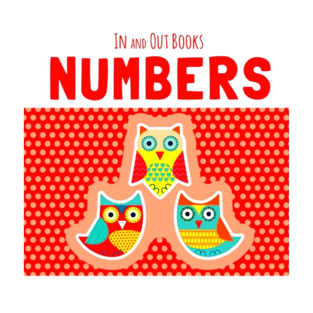 IN and OUT Board Books (SINGLES) Colors / Numbers / Opposites / Shapes (brand new, with SLIGHT DENTS on book cover)