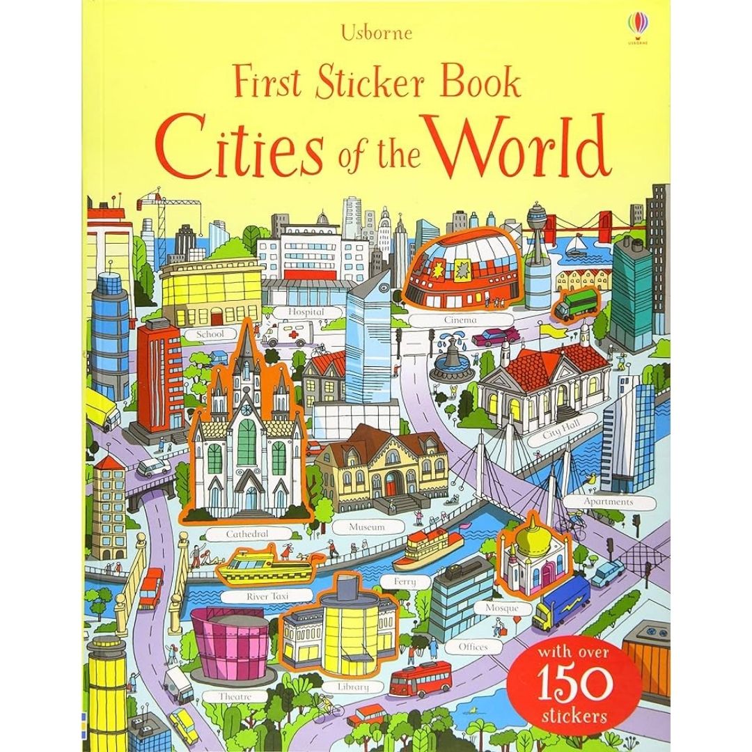 Usborne Sticker Books (SINGLES, brand new softcover, assorted stickers titles, please choose) - with SLIGHT FOLDS on some book covers