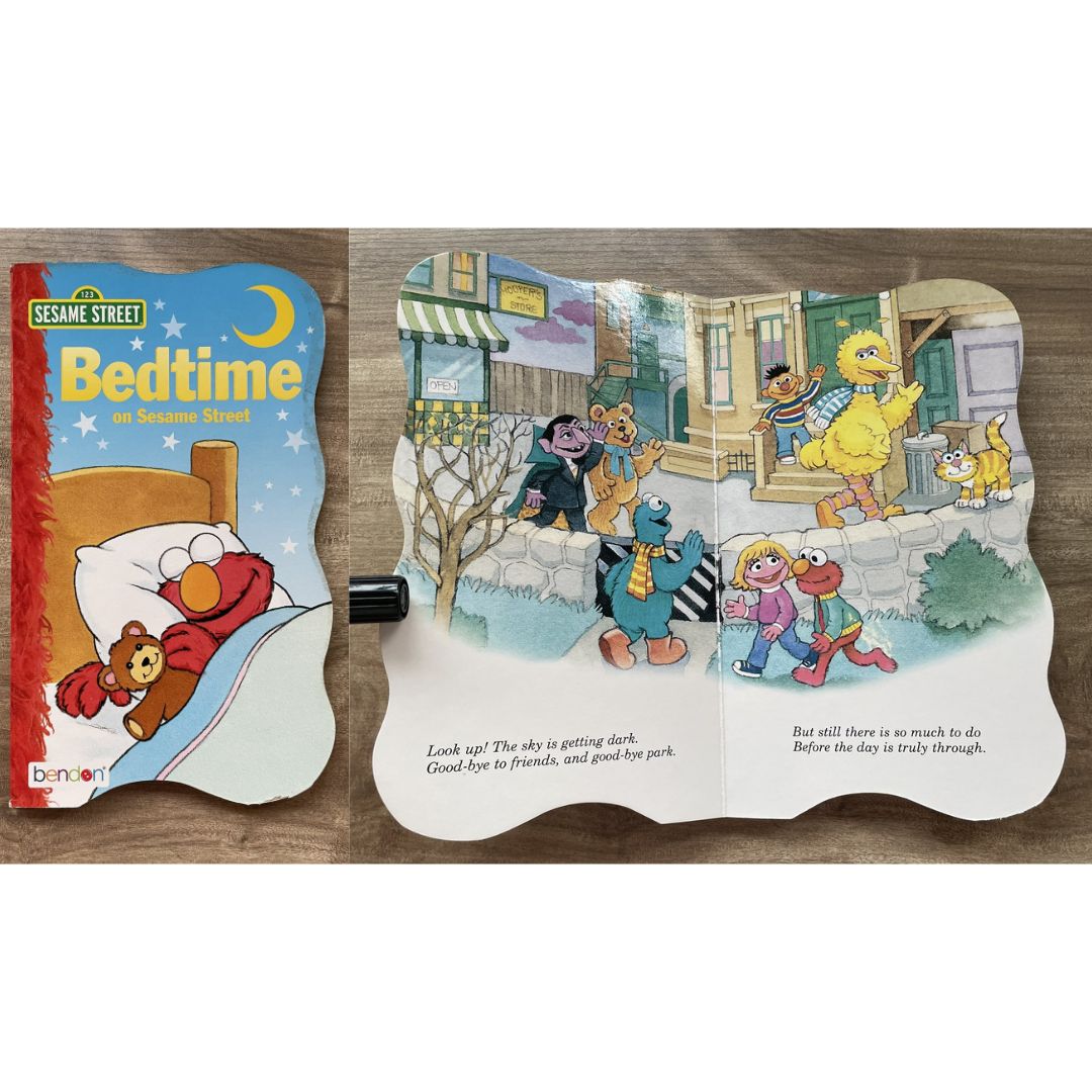 Sesame Street / Sesame Beginnings (SINGLES) brand new Board Book, with SLIGHT DENTS on book cover