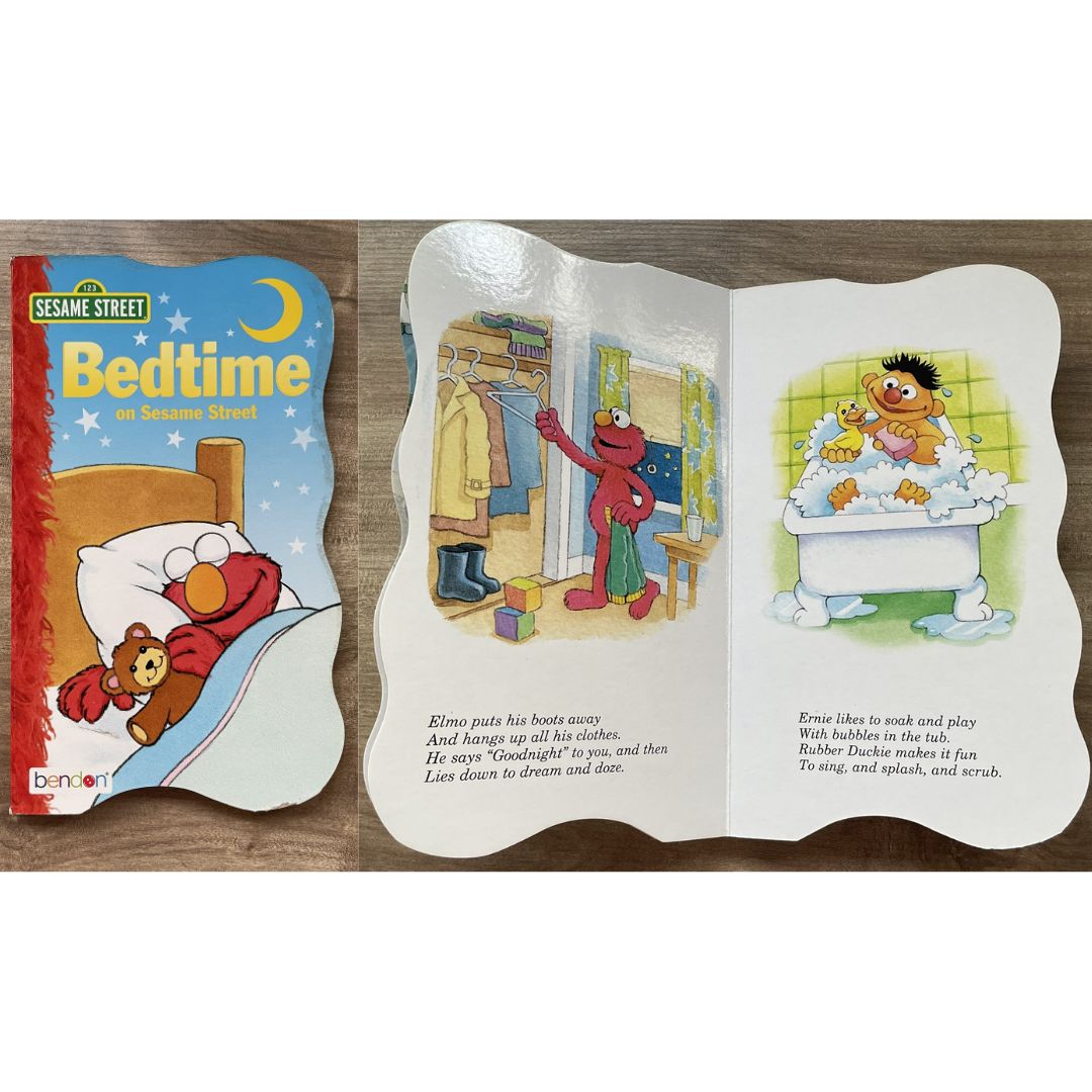Sesame Street / Sesame Beginnings (SINGLES) brand new Board Book, with SLIGHT DENTS on book cover