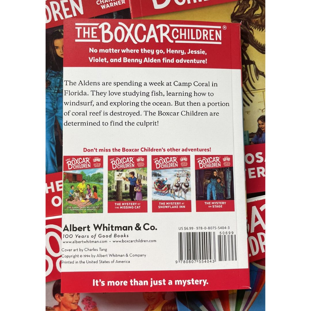 The Boxcar Children Mysteries #21-50 (30 books) brand new softcover, no box, with SLIGHT TEARS on the edges of the book covers