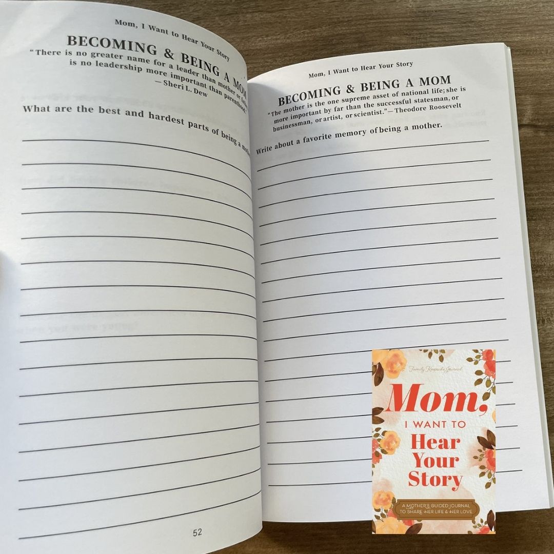 I Want to Hear Your Story: Dad Mom Grandmother Grandpa Guided Journal to Share His / Her Life & Love (Hear Your Story Books) (Paperback) (With SLIGHT FOLDS on book cover)