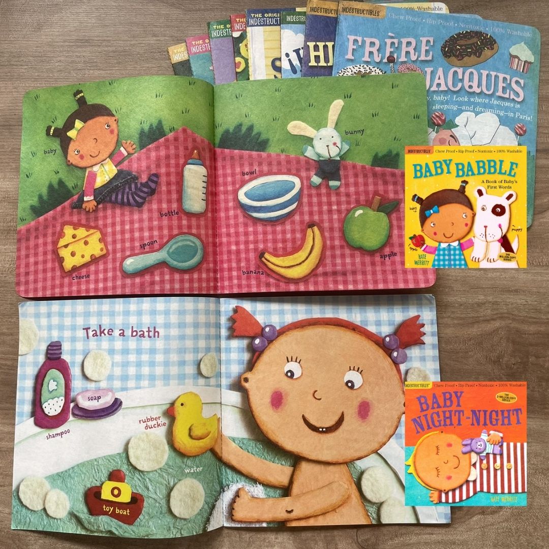 Indestructibles (Retail / Singles) Chew Proof · Rip Proof · Nontoxic · 100% Washable (Book for Babies)