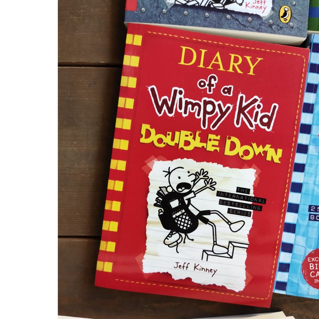 Diary of a Wimpy Kid (singles, brand new softcover, 7.4 x 4.8 inches each book)