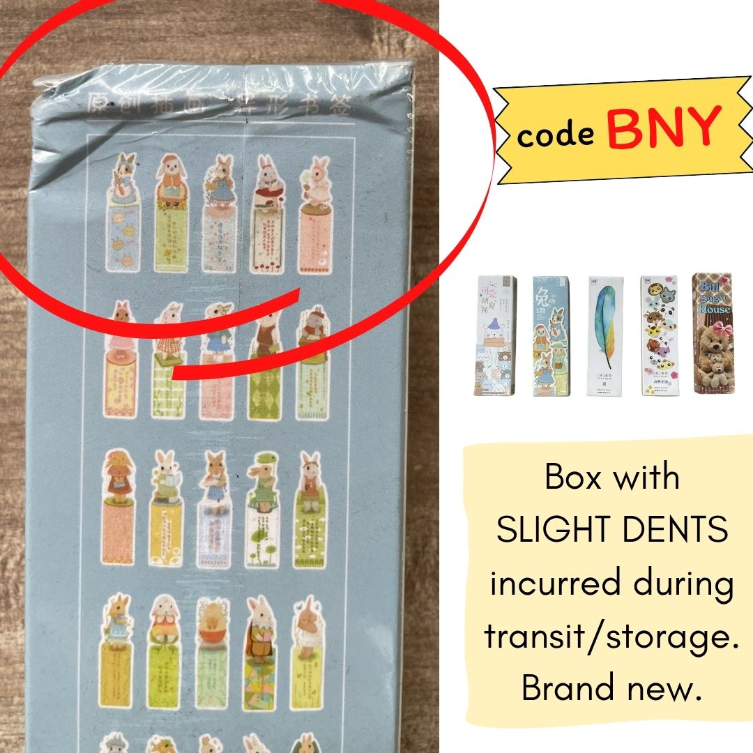 Bookmarks Set (30 pcs bookmarks in a set) (Pls. choose design)