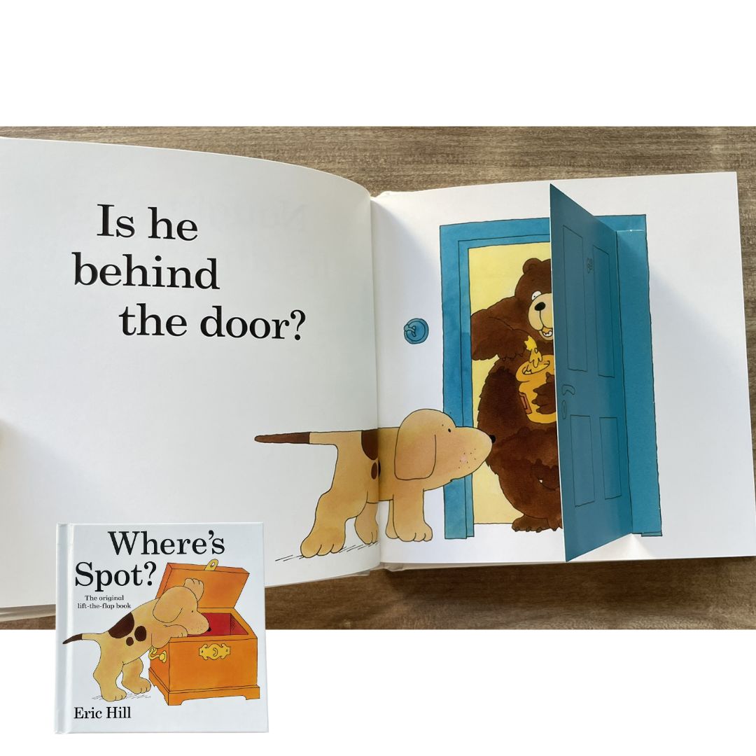 Where's Spot? (Lift-the-flap Book) Hardcover - with slight dents on book cover