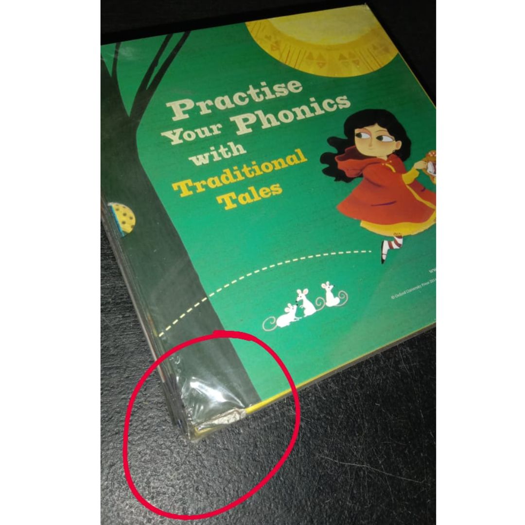 Oxford Practice Your Phonics (21 books) brand new softcover, fairy tales, boxed set, box with slight tears and dents