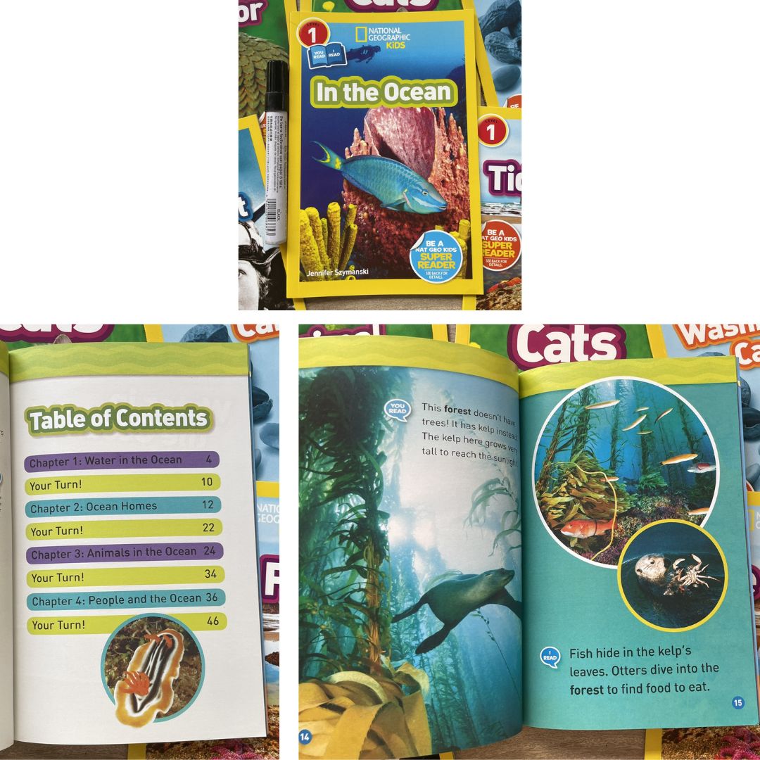 Level 1: NATGEO National Geographic Books for Kids (46 books)