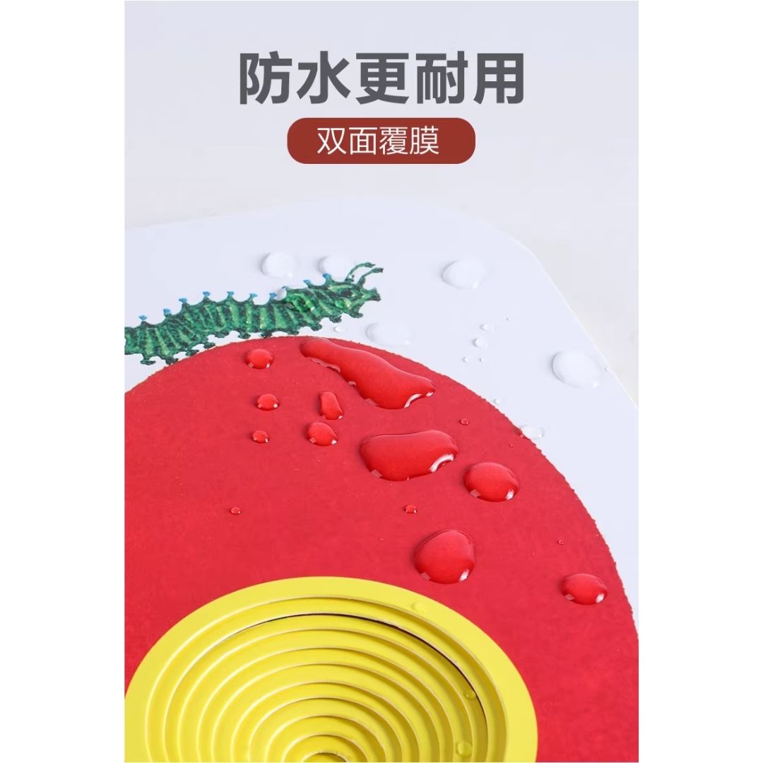 Montessori Early Learning Touch-and-Feel, Pull-Tab & Interactive Design, Sensory & Cognitive Development Picture Board Books for Babies and Toddlers (6 books) [Mandarin (Simplified Chinese Text) with Pinyin]